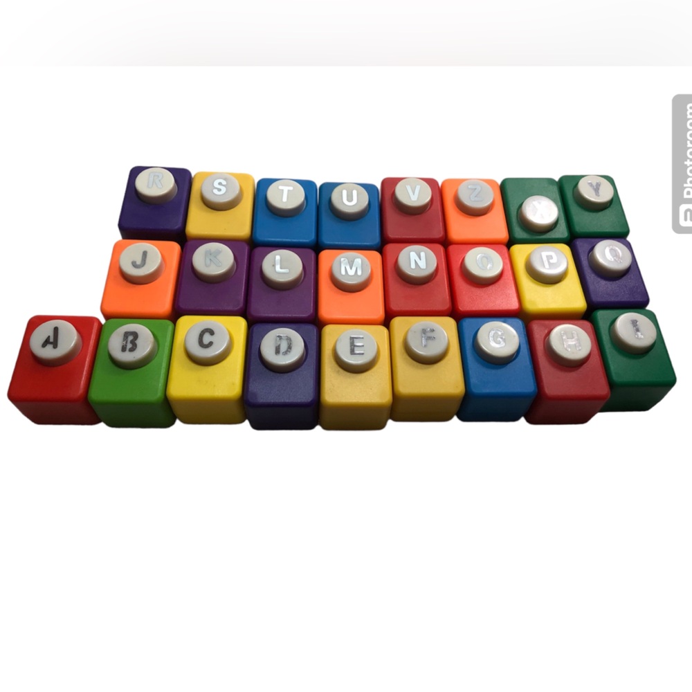 Set of Alphabet Paper Punches , no “W” use the “M” work on thin paper